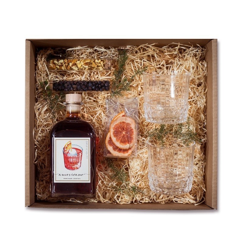 Gift Box Aromas (Americano Classico) Cocktail ready to drink